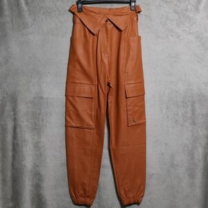 Nike Air Jordan Court To Runway Cargo Pants Womens XS Brown Utility CW6485-231